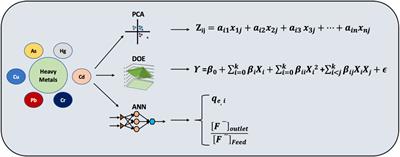 Detection and removal of emerging contaminants from water bodies: A statistical approach